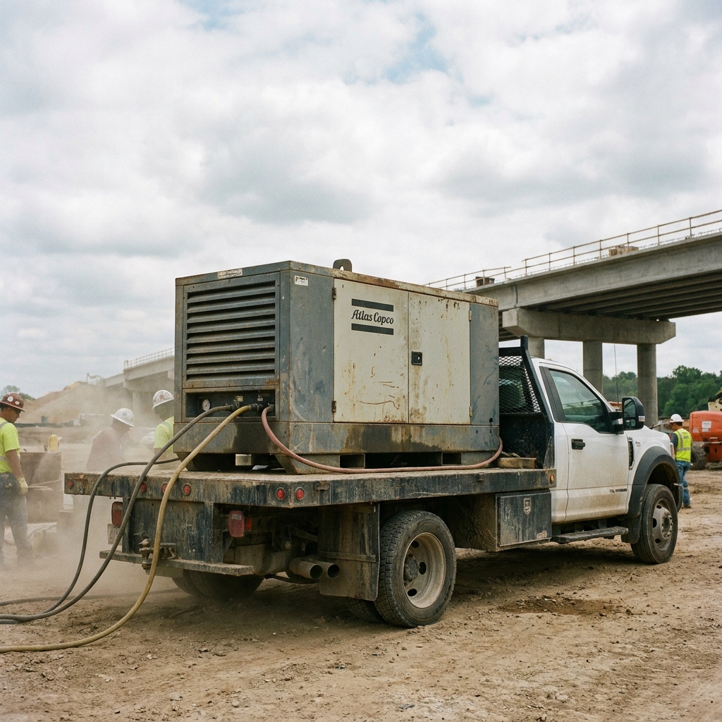 kompressor vibriert lkw